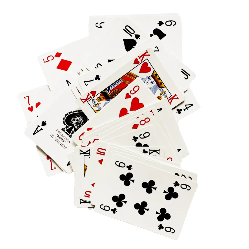 ein haufen von Spielkarten